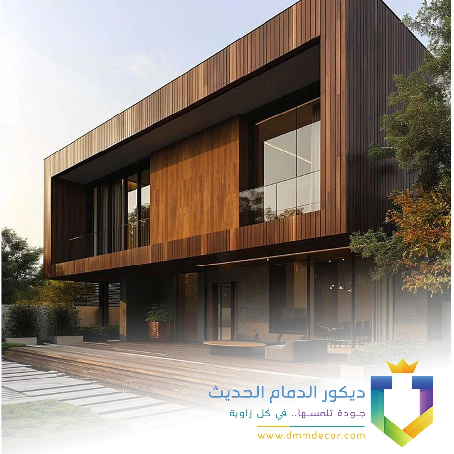تكسيات خشب خارجية بالدمام