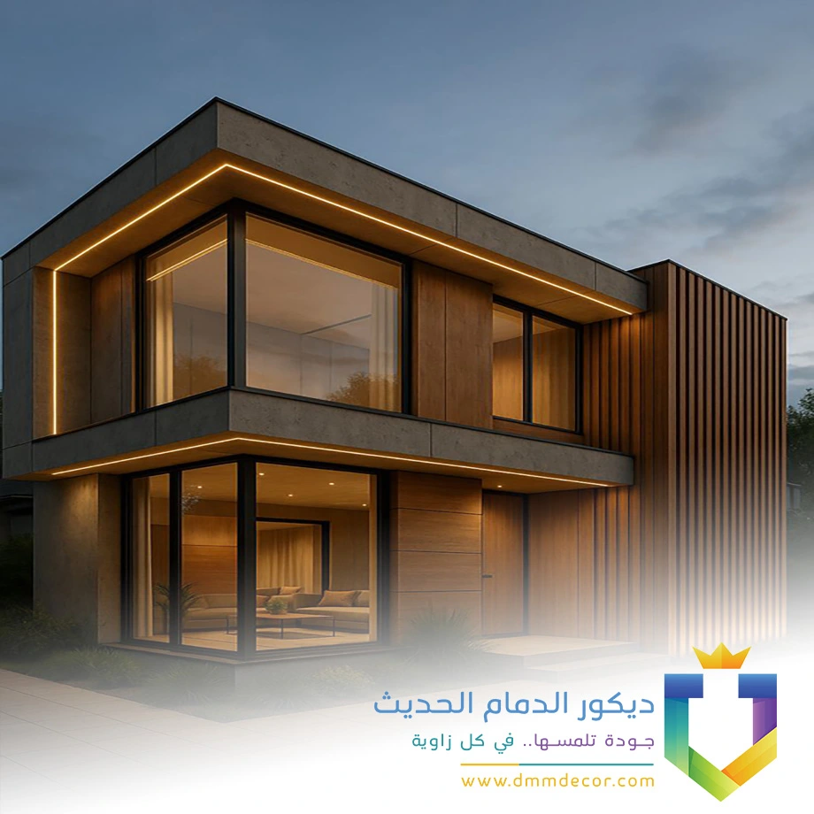 تكسيات خارجية للواجهات الجبيل