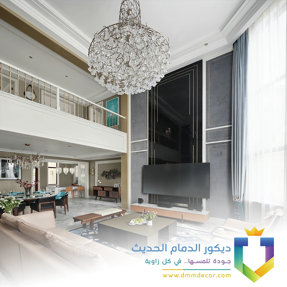 ديكور تلفزيون معلق الخبر