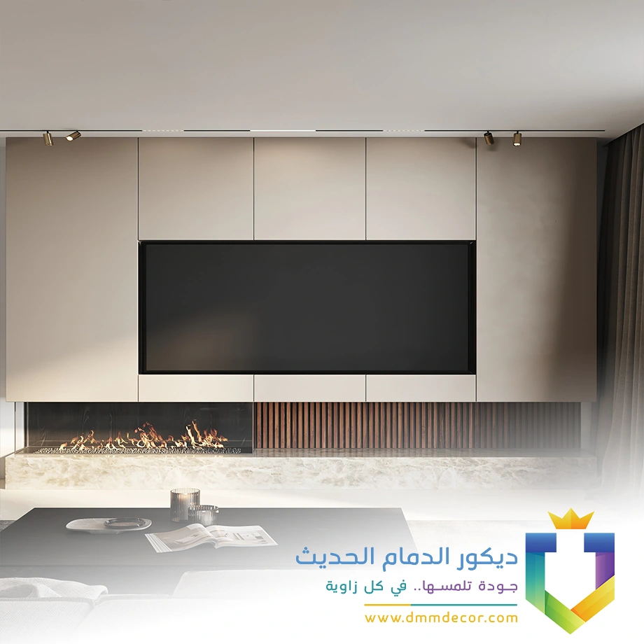 ديكور تلفزيون بسيط الخبر