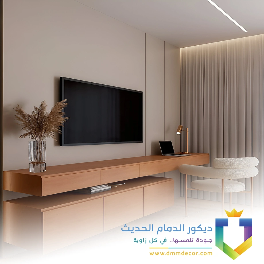 تركيب ديكور تلفزيون الجبيل