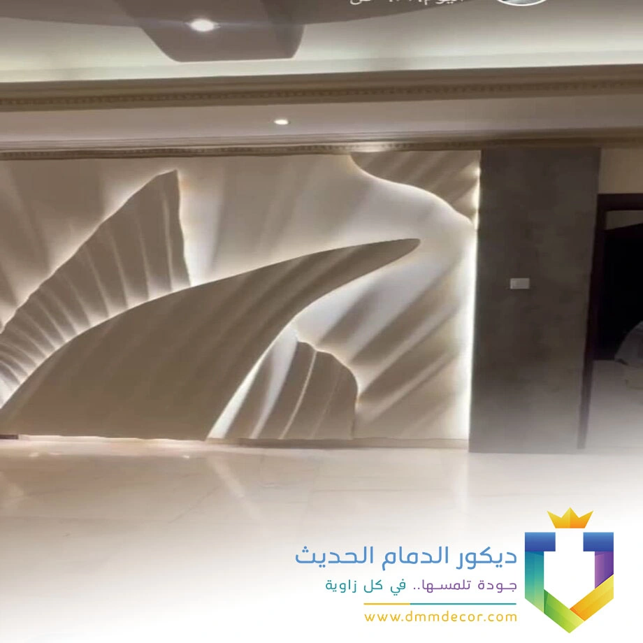 ديكور حفر خشب في حي المطرفية في الجبيل