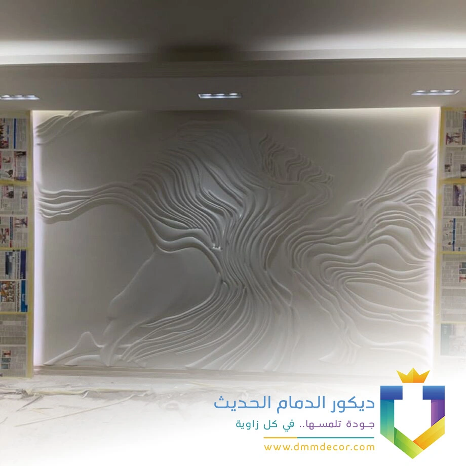 ديكور خشب CNC حي الجملودة الجبيل