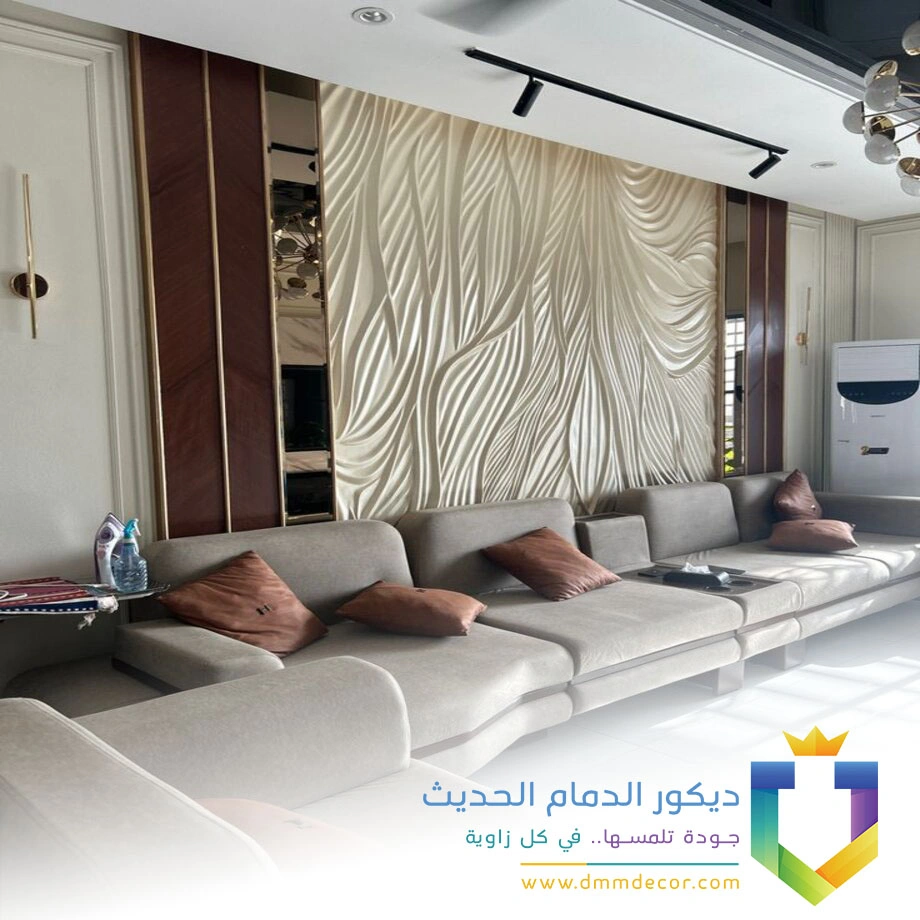 ديكور خشب CNC حي الجملودة الجبيل