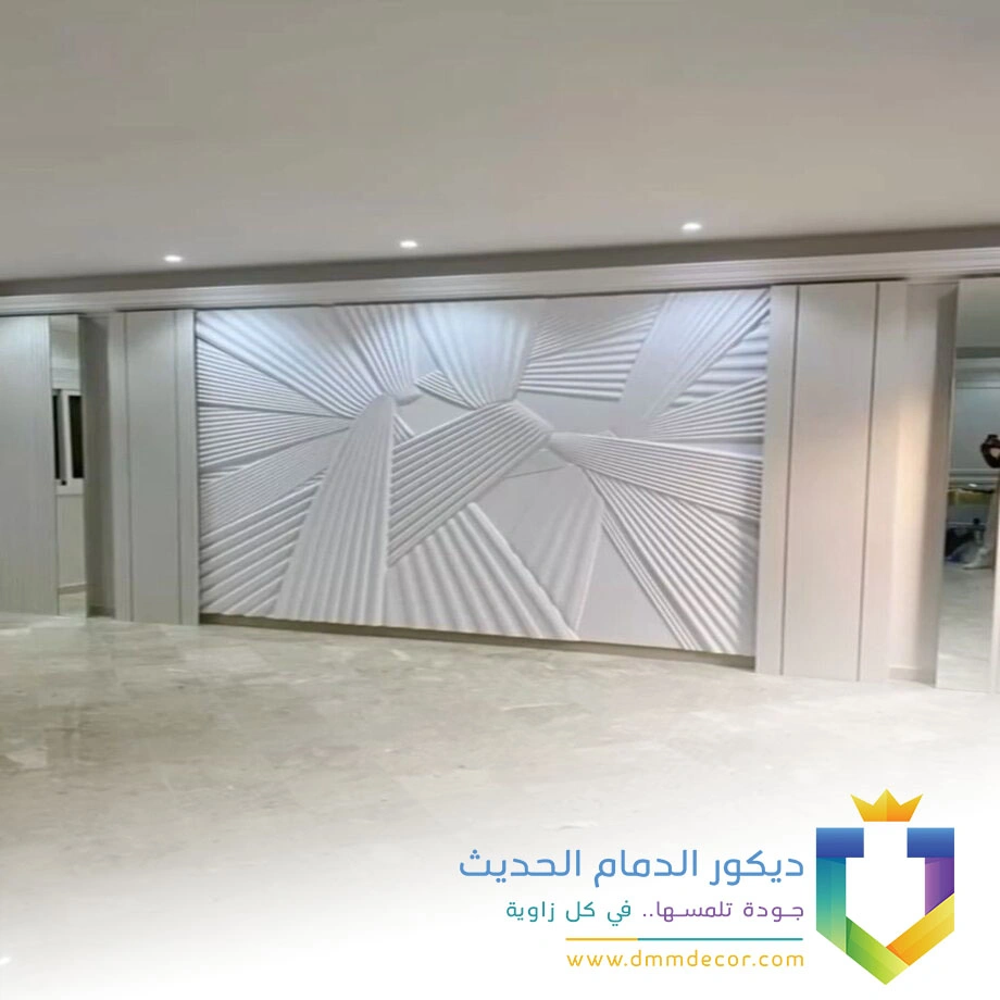 ديكور خشب CNC حي الجملودة الجبيل